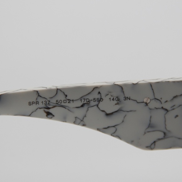 NEW PRADA PR13ZS 17D5S0 WHITE SUNGLASSES SPR13Z 17D-5S0 - Picture 12 of 13